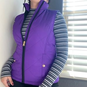 PURPLE RALF LAUREN VEST